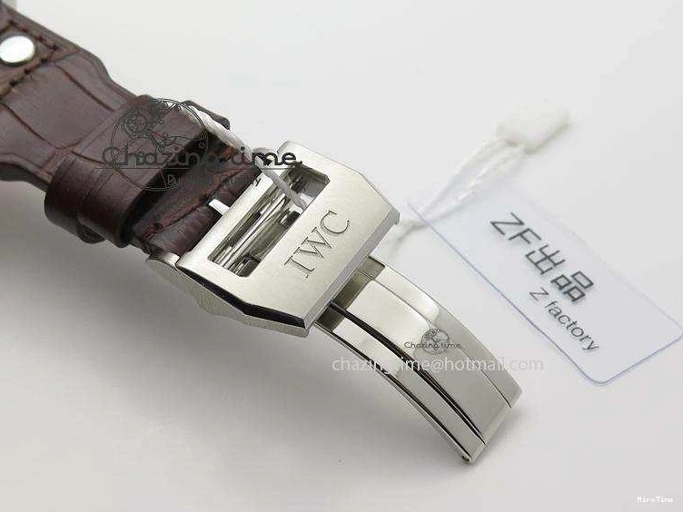 MIROTIME 0206 TechFriendly Big Pilot IW5009 Grey Dial ZF Edition Grey Dial On Brown Leather Strap A51111 (Fantasy Dial Color) 7326